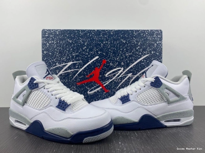 navy Jordan 4 midnight Retro DH6927-140 0719